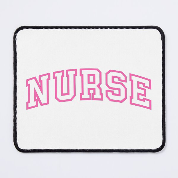 Item preview, Nurse - Pink Aesthetic Design Varsity Letters Embroider designed and sold by Nesstitches.