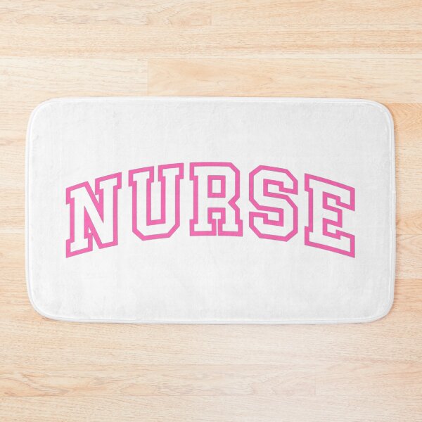 Item preview, Nurse - Pink Aesthetic Design Varsity Letters Embroider designed and sold by Nesstitches.