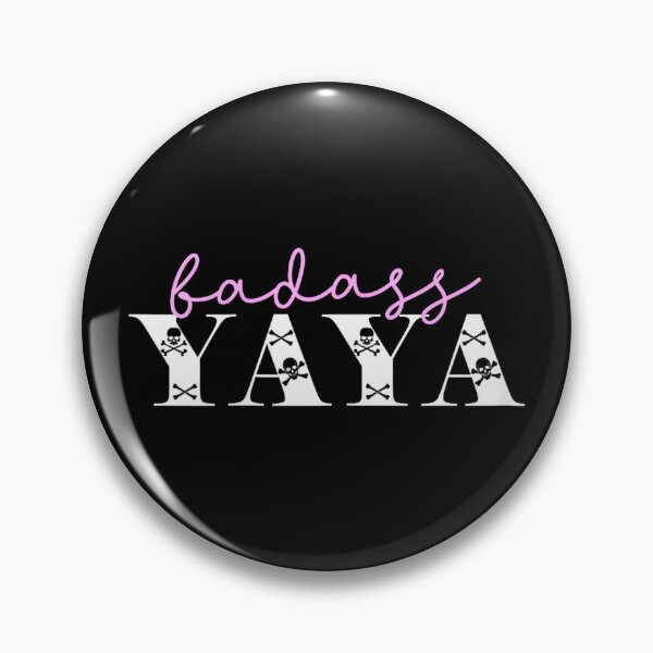 Item preview, Cute Badass Yaya Funny Skulls designed and sold by ElaineOSantamar.