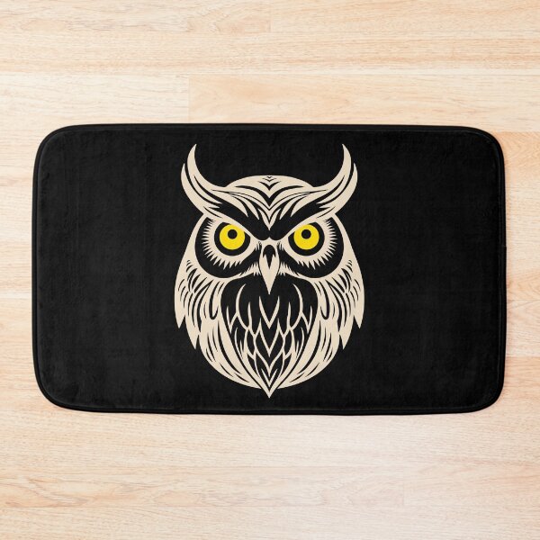 Item preview, Watchful Owl Spirit - High Contrast Dark Apparel Graphic - Optimized for Dark Apparel designed and sold by ArthousePromos.