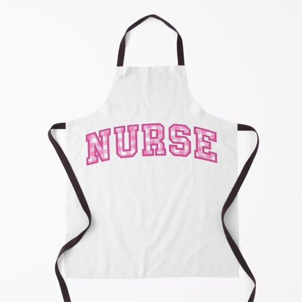 Item preview, Nurse - Pink Plaid Aesthetic Design Varsity Letters Embroider Patch designed and sold by Nesstitches.