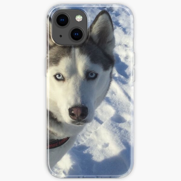 Husky Friend iPhone Soft Case