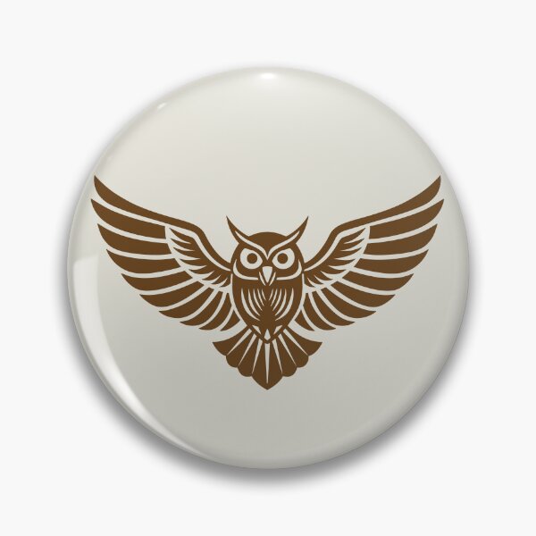 Item preview, Minimalist Owl Wings - Earthy Symbolic Nature Art designed and sold by ArthousePromos.
