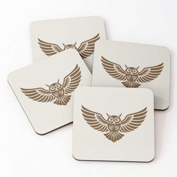 Item preview, Minimalist Owl Wings - Earthy Symbolic Nature Art designed and sold by ArthousePromos.