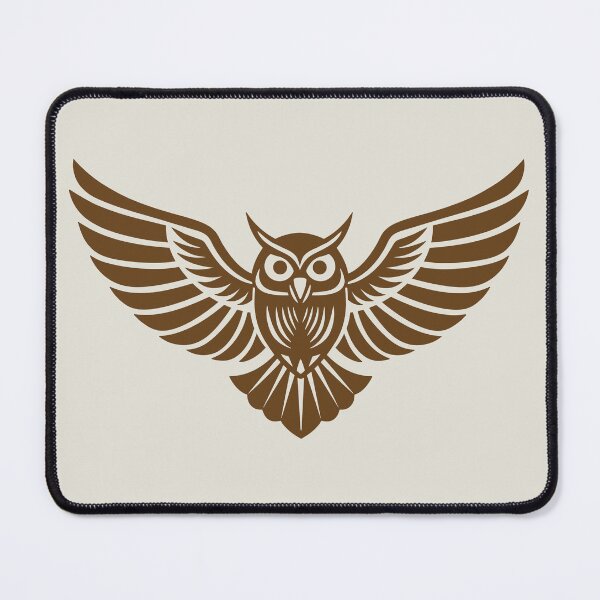 Item preview, Minimalist Owl Wings - Earthy Symbolic Nature Art designed and sold by ArthousePromos.
