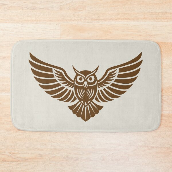 Item preview, Minimalist Owl Wings - Earthy Symbolic Nature Art designed and sold by ArthousePromos.