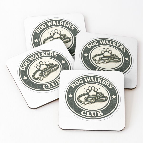Item preview, Dog Walkers Club Vintage Badge designed and sold by EastEndTownie.