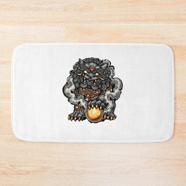 Item preview, Golden Guardian Lion Oriental Style designed and sold by HOPPER420.