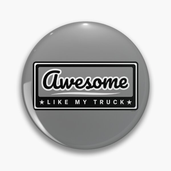 Item preview, Awesome Like My Truck - Retro Performance Graphic designed and sold by Automotive Art by Greg.