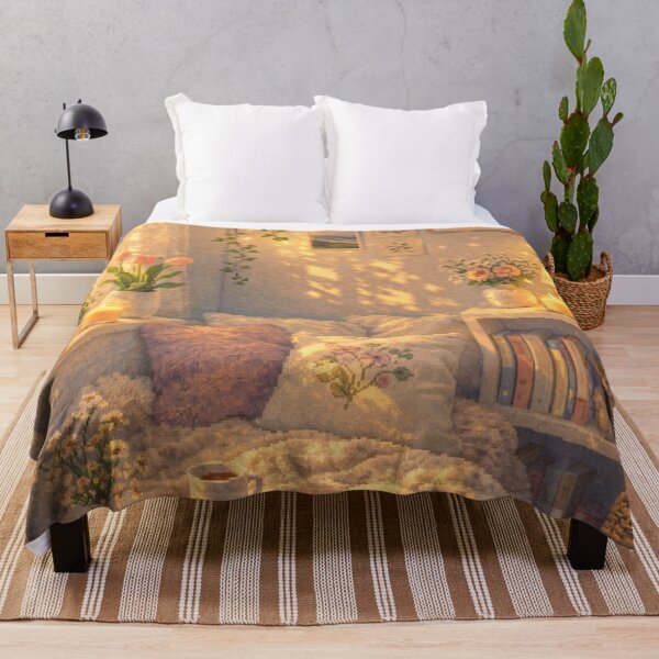 Item preview, Golden Hour Pixel Nook: Cozy Lo-Fi Aesthetic designed and sold by JujuArtss.
