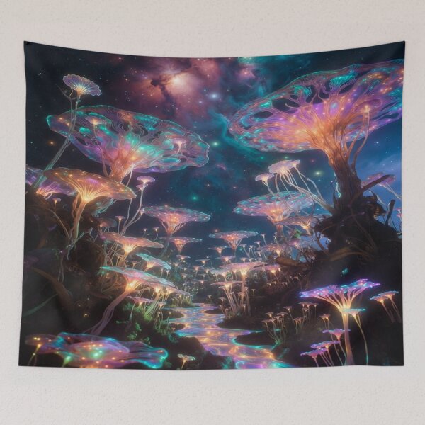 Item preview, “Spectral Eden: Realm of Living Light” designed and sold by RavenCrow444.