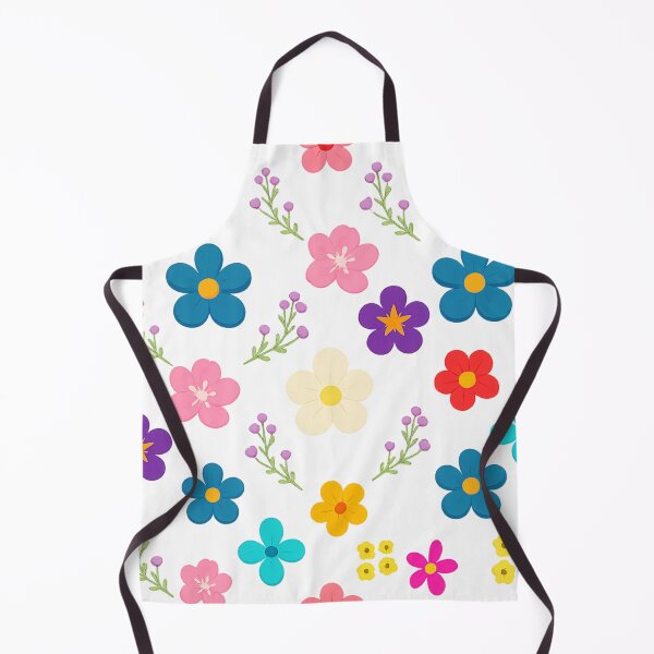 Item preview, Decorative Seamless Botanical Composition Featuring Multi-Colored Stylized Flowers and Cherry Blossoms on an Infinite Black Backdrop designed and sold by Jutharat2536.