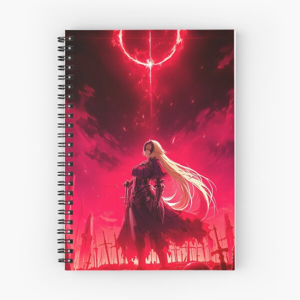 Artikelvorschau, Crimson Saber Alter – Fate/Stay Night: Dark Fantasy Anime Warrior Under Blood Moon entworfen und verkauft von Dyan4.