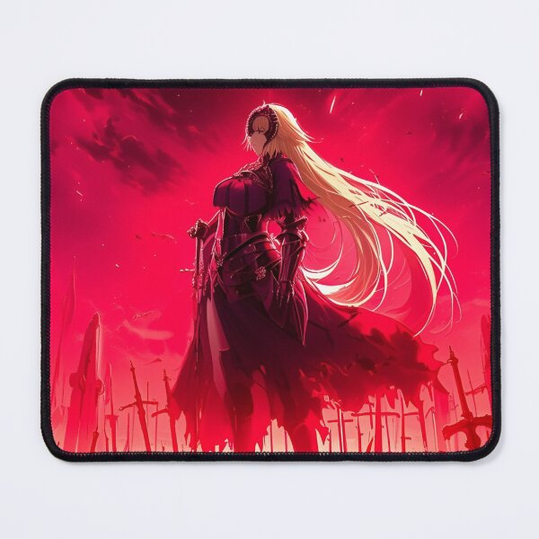 Item preview, Crimson Saber Alter – Fate Stay Night Dark Fantasy Anime Warrior Under Blood Moon designed and sold by Dyan4.
