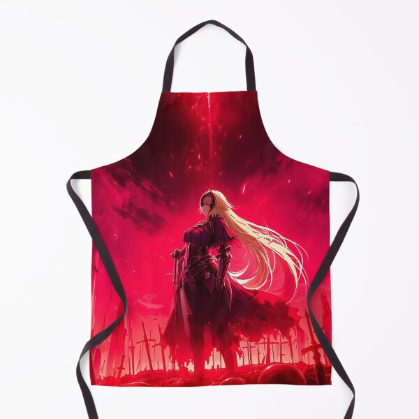 Item preview, Crimson Saber Alter – Fate Stay Night Dark Fantasy Anime Warrior Under Blood Moon designed and sold by Dyan4.