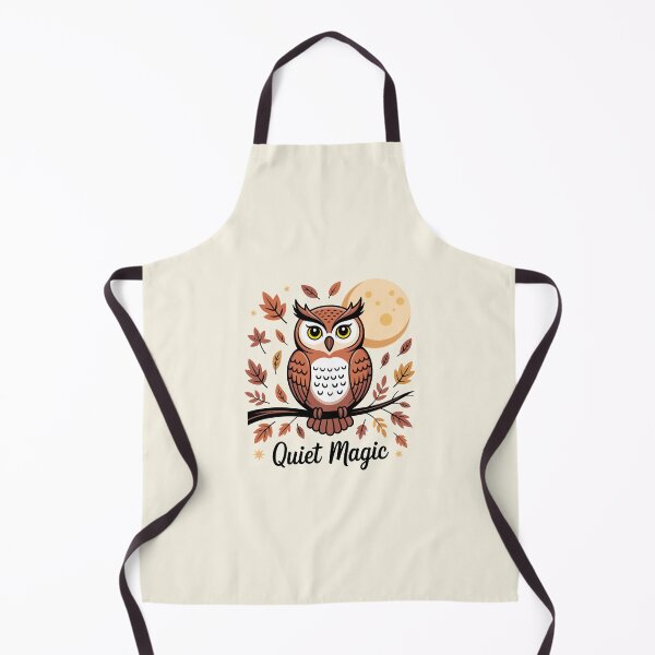 Item preview, Quiet Magic Owl - Whimsical Cottagecore Forest Art designed and sold by ArthousePromos.