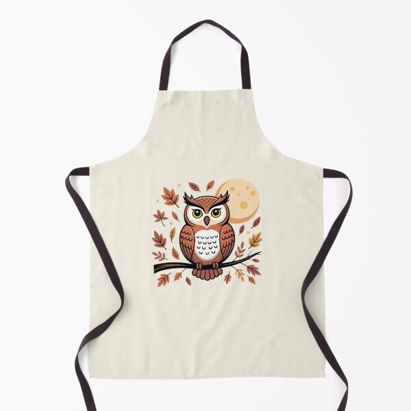 Item preview, Autumn Forest Owl - Whimsical Nature Illustration designed and sold by ArthousePromos.