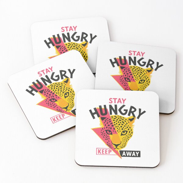 Item preview, Stay Hungry Leopard Illustration designed and sold by HBDStudio.