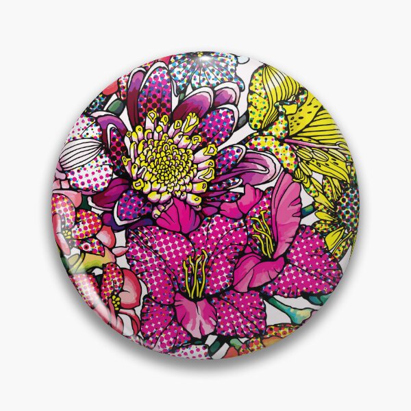 Item preview, Pop Art and Op Art Flowers for Mother's Day designed and sold by cremedecolor.