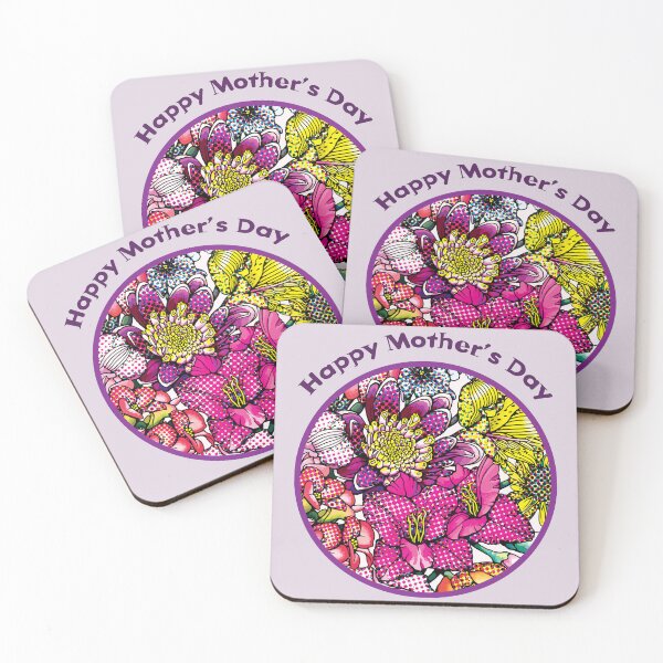 Item preview, Pop Art and Op Art Flowers for Mother's Day designed and sold by cremedecolor.