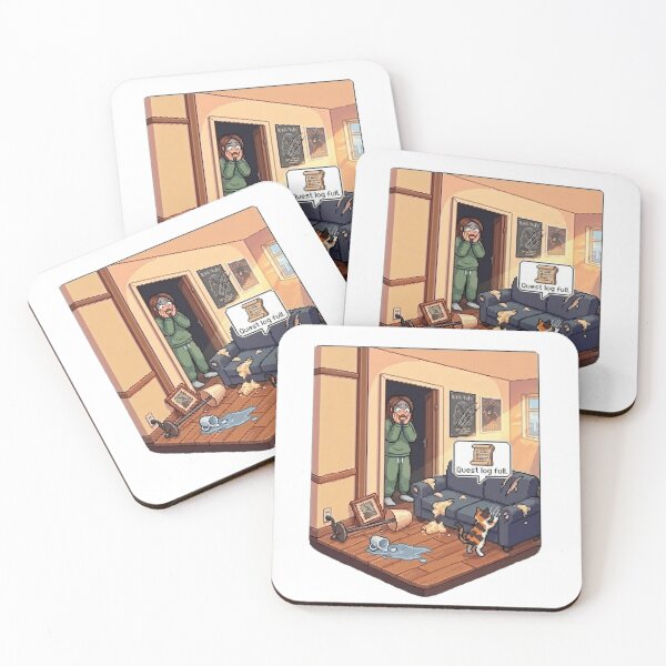 Item preview, Mother’s Day Cat Disaster Quest – Funny Pixel RPG Home Chaos designed and sold by PawMic.