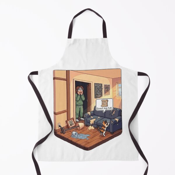 Item preview, Mother’s Day Cat Disaster Quest – Funny Pixel RPG Home Chaos designed and sold by PawMic.