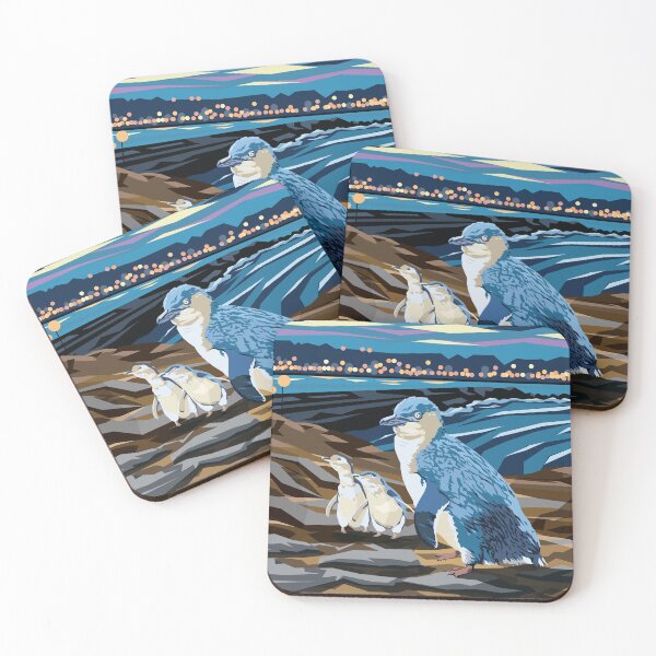 Item preview, Kororā, Little Blue Penguin  designed and sold by Art by Ira.