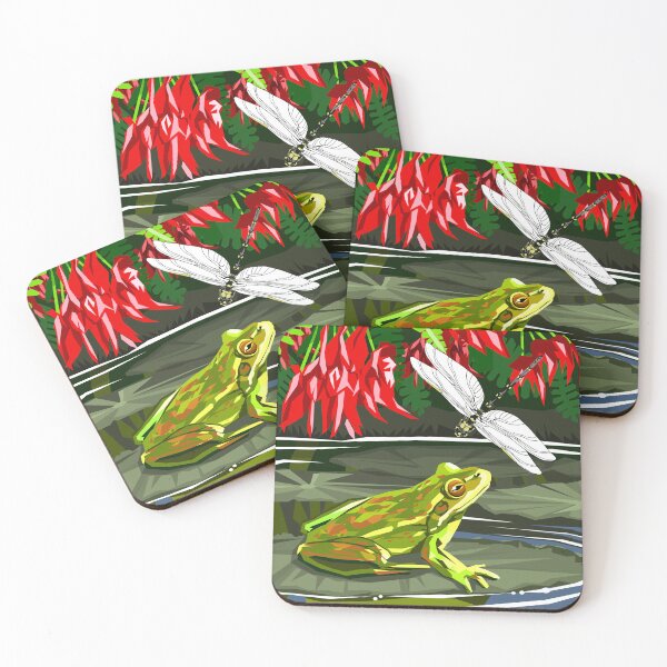 Item preview, Bell Frog and Dragon fly designed and sold by Art by Ira.