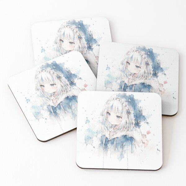 Item preview, Gura Watercolor Art designed and sold by ChromiraStudios.