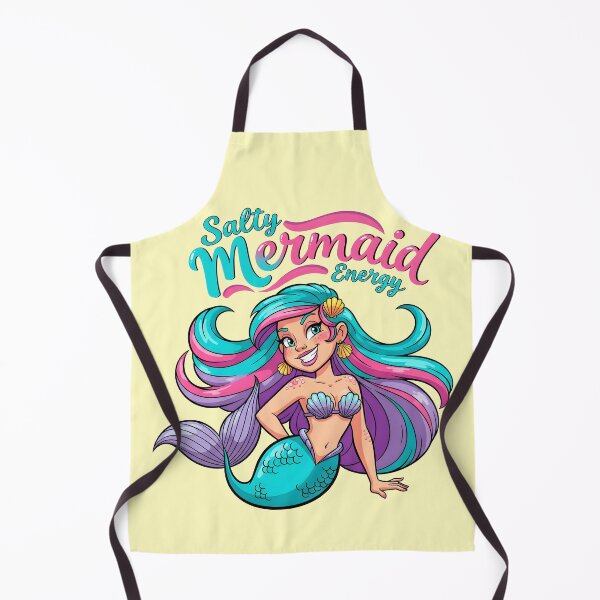 Item preview, Salty Mermaid Energy – Playful Ocean Vibes Design designed and sold by Sea Gem.