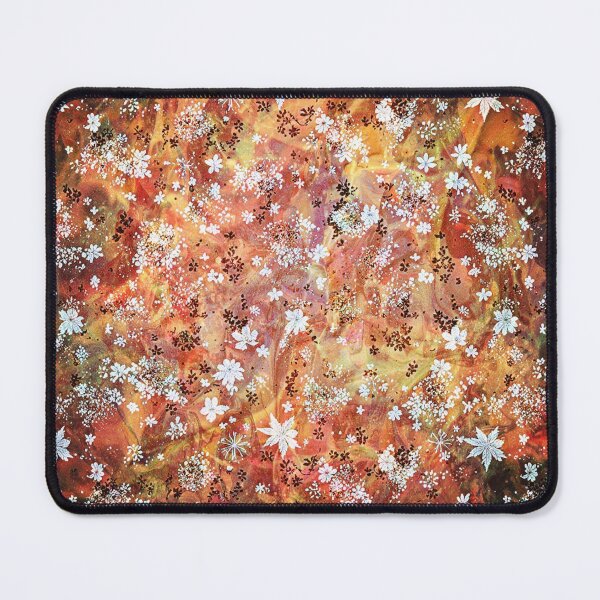 Item preview, Autumn Fire Snowflakes | Bohemian Floral Abstract Pattern designed and sold by CunningMaskPrints.