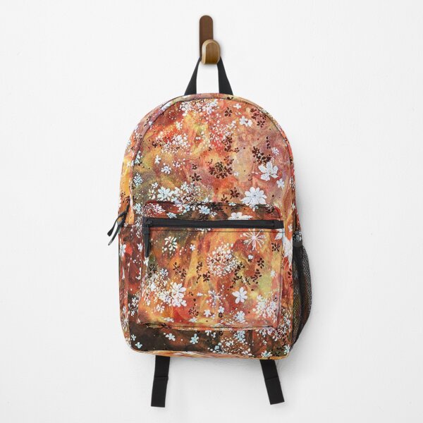Item preview, Autumn Fire Snowflakes | Bohemian Floral Abstract Pattern designed and sold by CunningMaskPrints.