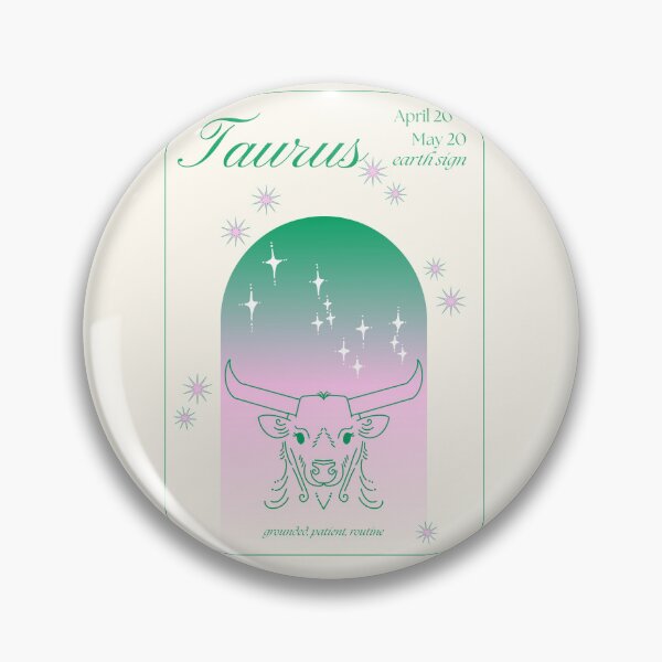 Item preview, Taurus Zodiac Horoscope Poster designed and sold by issie kate.