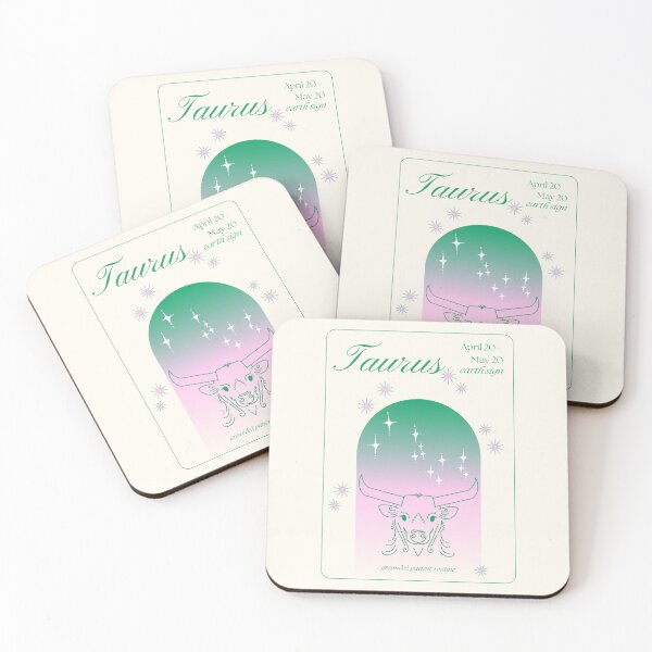 Item preview, Taurus Zodiac Horoscope Poster designed and sold by issie kate.