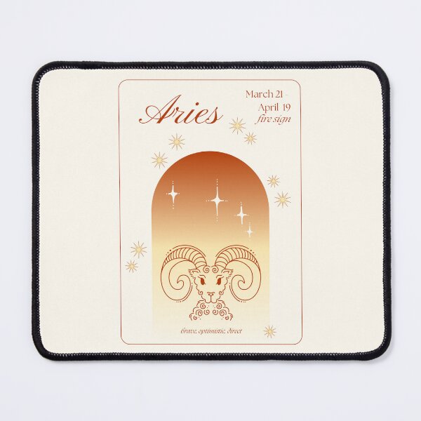 Item preview, Aries Zodiac Horoscope Poster designed and sold by issie kate.
