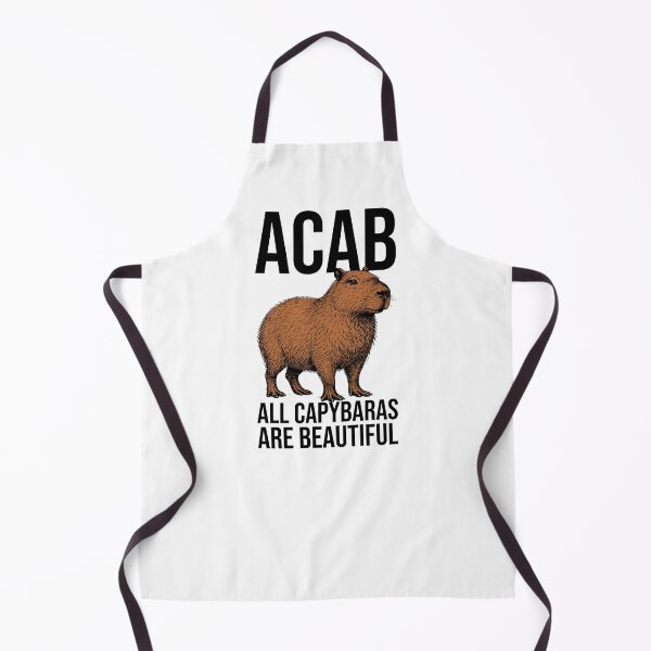 Item preview, ACAB – All Capybaras Are Beautiful | Cute Capybara Illustration designed and sold by xndrlab.