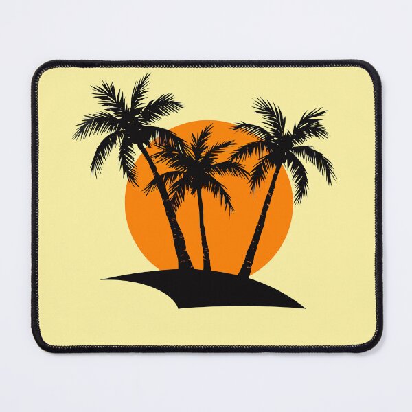 Item preview, Palm Tree T-Shirt – Minimal Beach Sunset Silhouette Graphic Tee designed and sold by VikArtStudio.