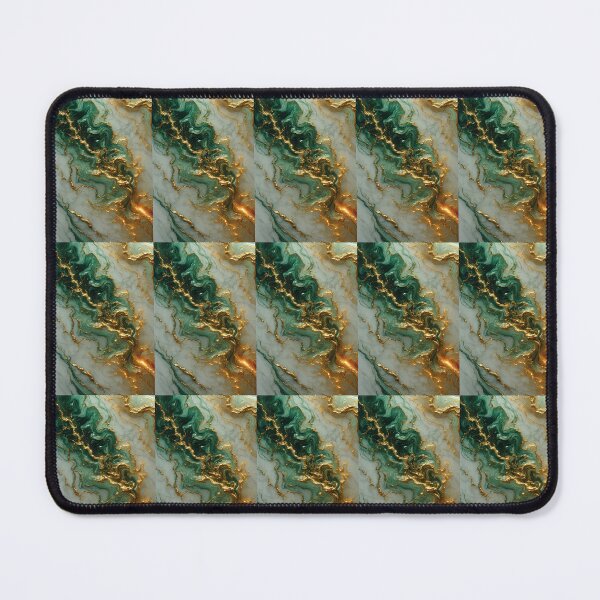 Item preview, Luxury Emerald Green and Gold Alcohol Ink designed and sold by Pixel Prism Studio.