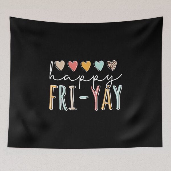 Item preview, Friyay Happy Fri Yay Teacher designed and sold by ElaineOSantamar.