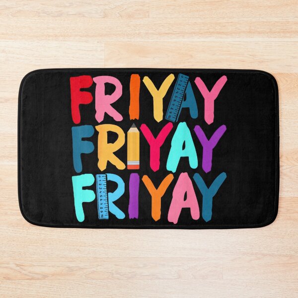 Item preview, Fri-Yay Happy Friday Funny Weekend Teacher Back To School designed and sold by ElaineOSantamar.