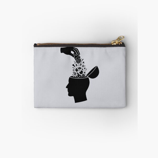 Item preview, Mind Is Not a Trash Can – Minimalist Mental Boundaries MIND ECOLOGY Illustration designed and sold by PERSPECTIVERED.