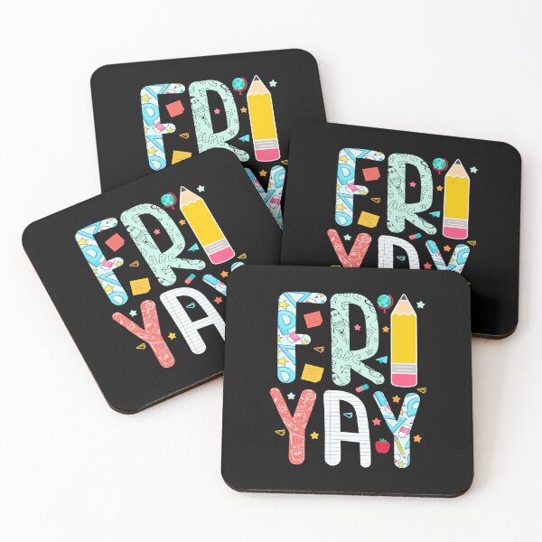 Item preview, Happy Fri-Yay Friday Lovers Fun Teacher Life FriYay Weekend designed and sold by ElaineOSantamar.