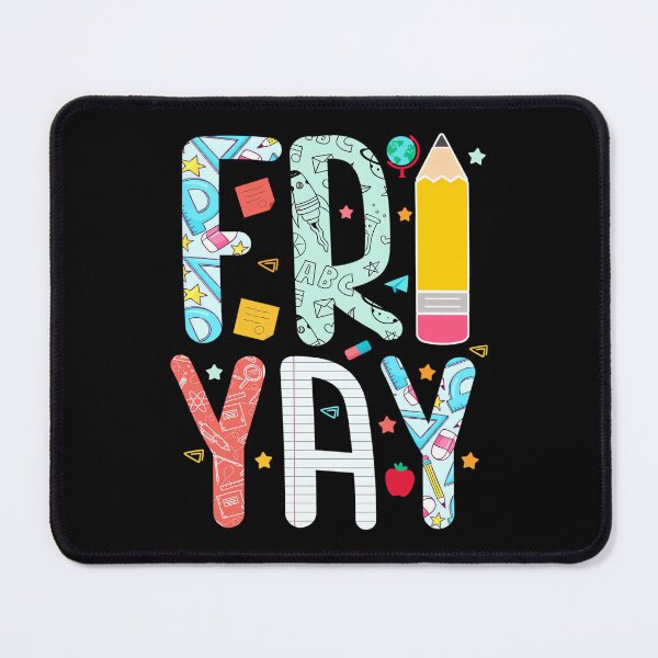 Item preview, Happy Fri-Yay Friday Lovers Fun Teacher Life FriYay Weekend designed and sold by ElaineOSantamar.