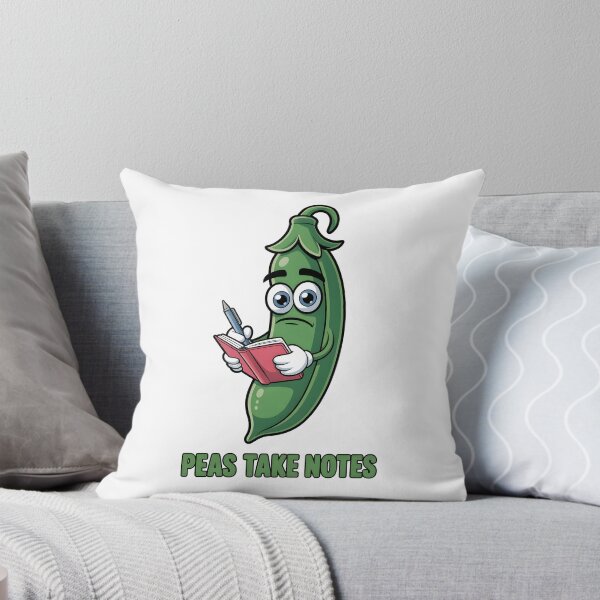 Item preview, Peas Take Notes - Sugar Pea Pod designed and sold by Museum Of Non-Existing Art.