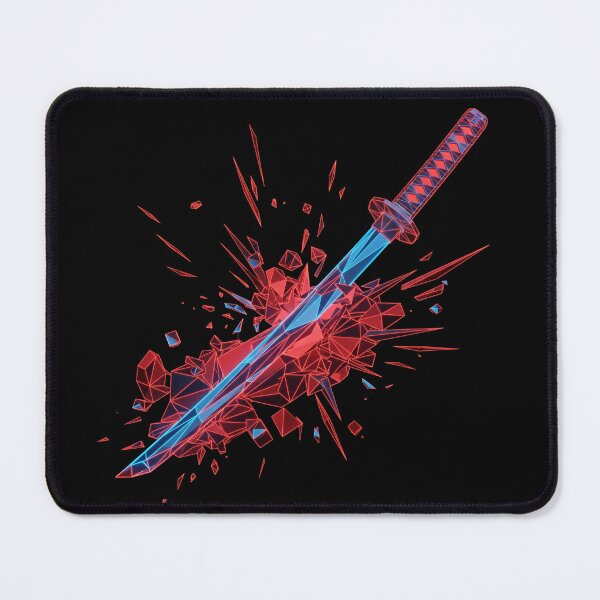 Item preview, Minimal But Deadly Samurai Slash designed and sold by Stickersdevelop.