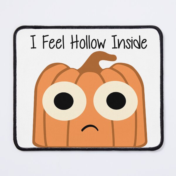 Item preview, I Feel Hollow Inside – Funny Pumpkin Pun designed and sold by Lainey1978.