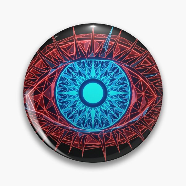 Item preview, Glowing Eye in Darkness designed and sold by Stickersdevelop.