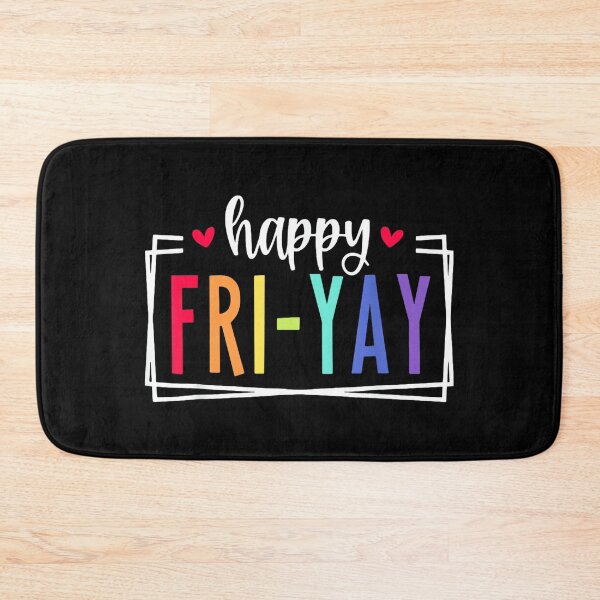 Item preview, Happy Fri-Yay Funny Friday Funny Teacher T-Shirt for Men Women designed and sold by ElaineOSantamar.