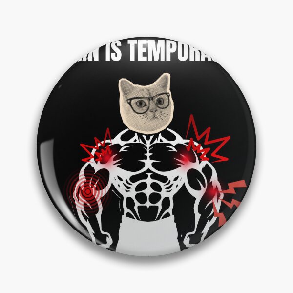 Item preview, ron Cat - Funny Bodybuilding Motivation Art designed and sold by poomfitshirt.