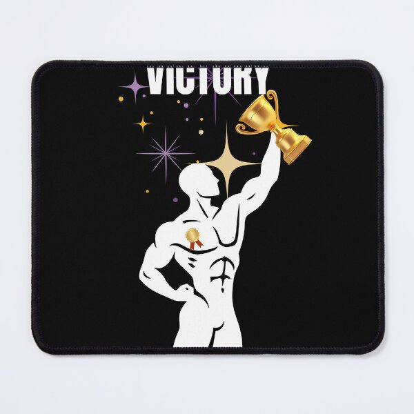 Item preview, Golden Victory - Bodybuilder Flexing Muscle Champion Art designed and sold by poomfitshirt.